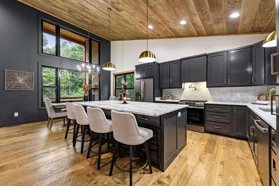 Furnished interior view inside a new home in , McCaysville (Image 39).
