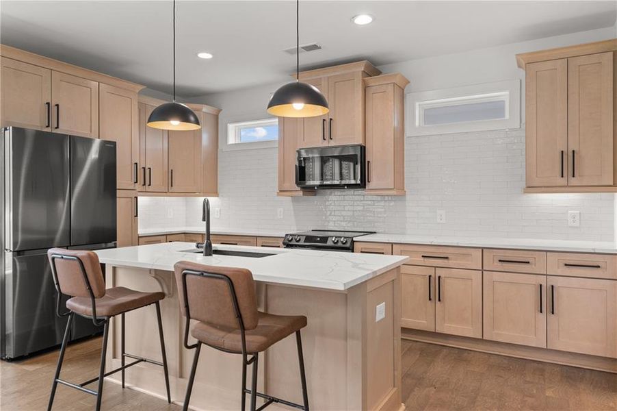 Furnished interior view inside a new home in , Dawsonville (Image 18).