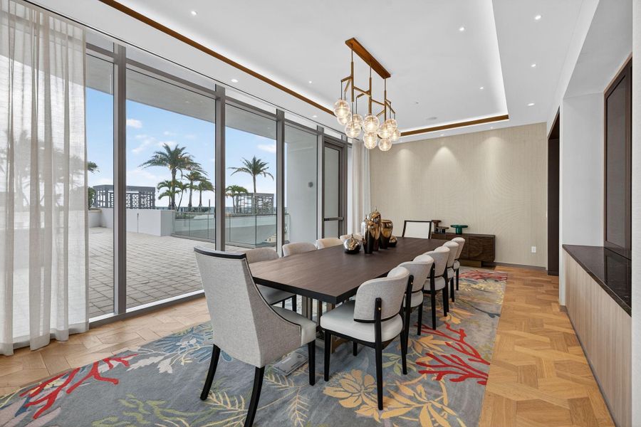 Furnished interior view inside a new home in , Fort Lauderdale (Image 16). Furnished interior view inside a new home in , Fort Lauderdale (Image 16).