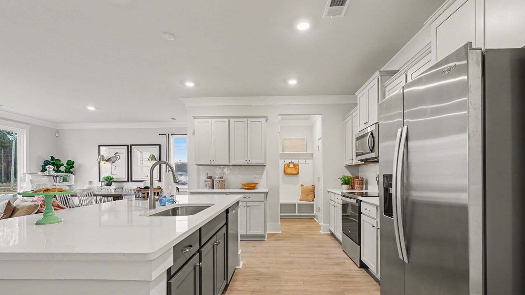 Representative furnished interior of a home built from the Belfort by D.R. Horton in Chapman Village, Conway (Image 5).