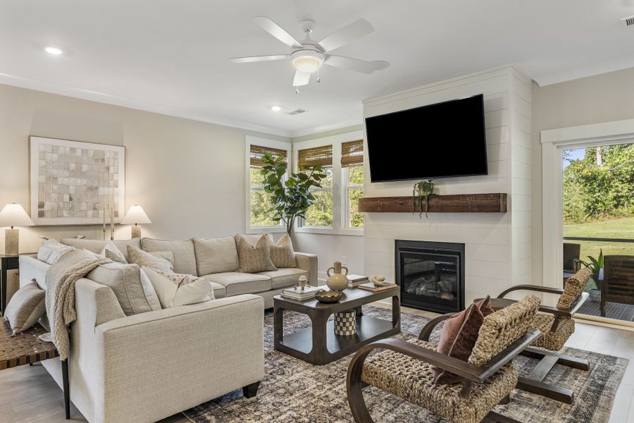 Representative furnished interior of a home built from the Sullivan by Hunter Quinn Homes in Anderson County Homes, Anderson (Image 14). Representative furnished interior of a home built from the Sullivan by Hunter Quinn Homes in Anderson County Homes, Anderson (Image 14).