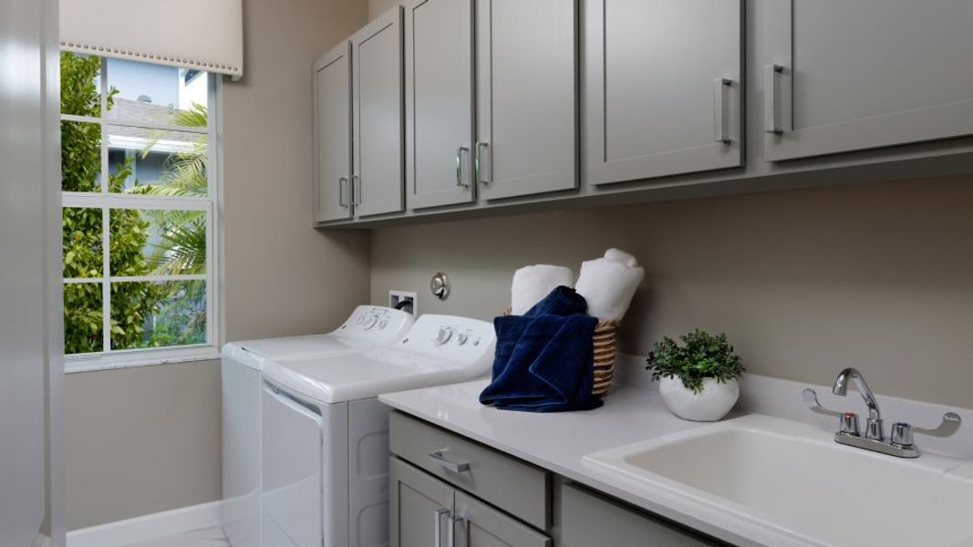 Broadleaf laundry room