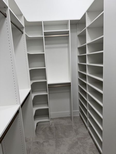 Master Built in Closet
