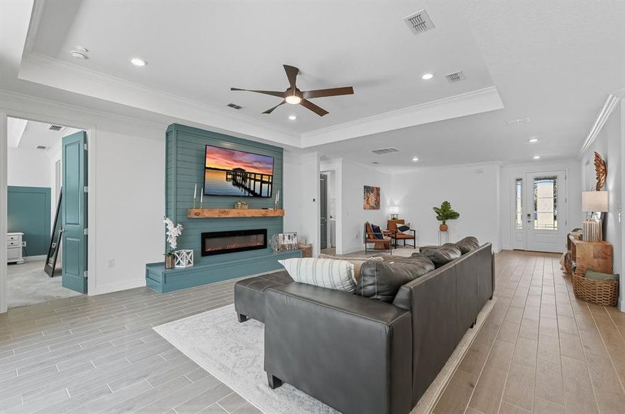 Furnished interior view inside a new home in , Ormond Beach (Image 31).