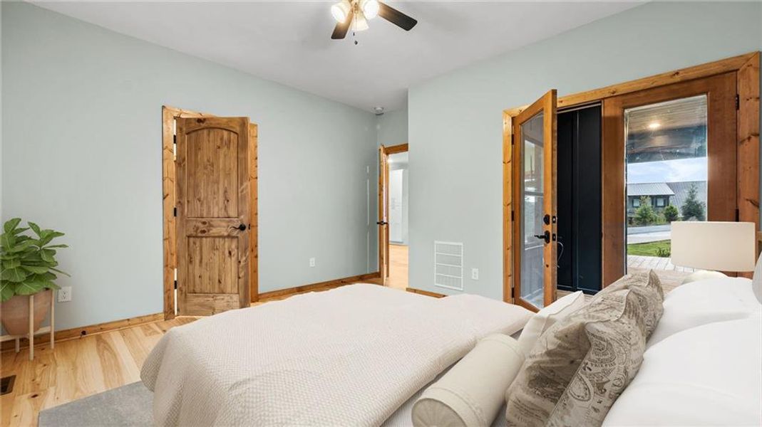 Furnished interior view inside a new home in , Ellijay (Image 19).