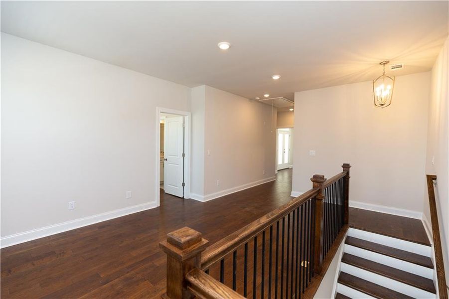 Spacious, unfurnished interior of a new home in Waterside Single Family, Peachtree Corners (Image 23).