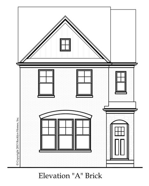 Representative rendering of the exterior for the Fairfax by Rocklyn Homes (Image 1). Representative rendering of the exterior for the Fairfax by Rocklyn Homes (Image 1).