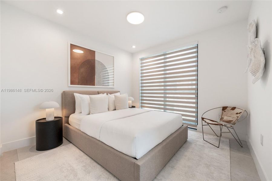 Furnished interior view inside a new home in , Miami (Image 8). Furnished interior view inside a new home in , Miami (Image 8).