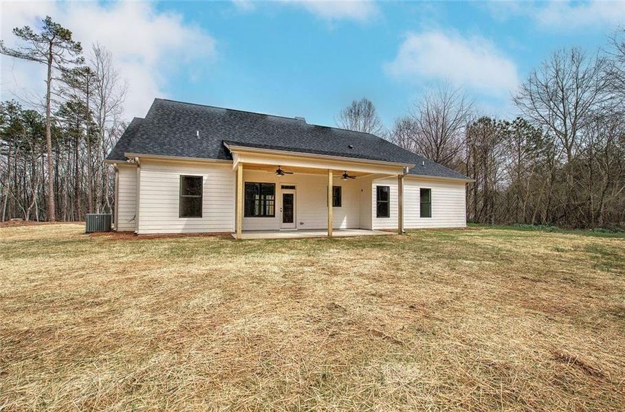 Exterior details and patio area of a home in , Rockmart (Image 3). Exterior details and patio area of a home in , Rockmart (Image 3).