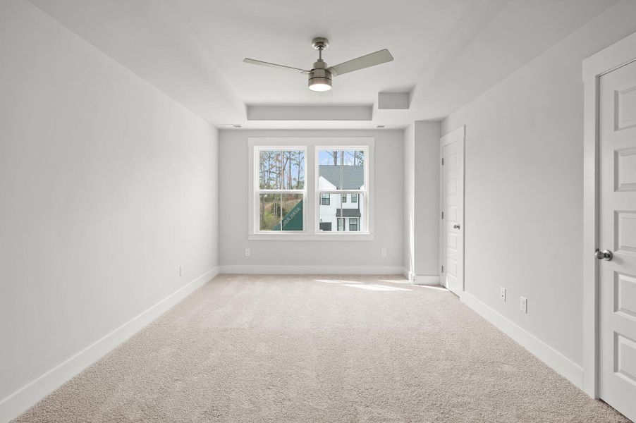 Photo is of a similar home