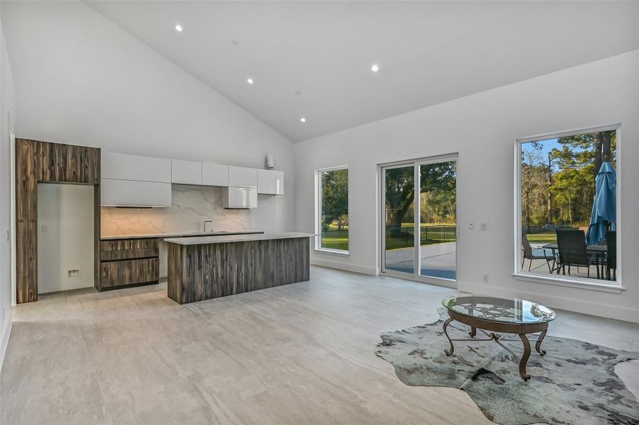 Furnished interior view inside a new home in , Manvel (Image 38).