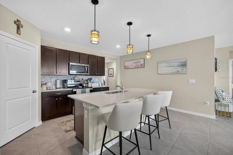 Furnished interior view inside a new home in , San Antonio (Image 29). Furnished interior view inside a new home in , San Antonio (Image 29).