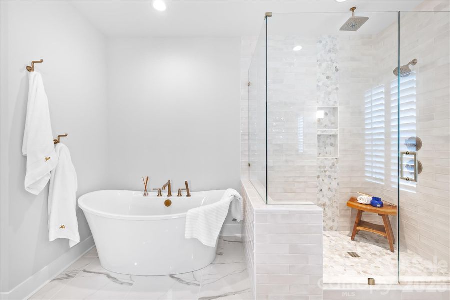 Furnished interior view inside a new home in , Fort Mill (Image 31).