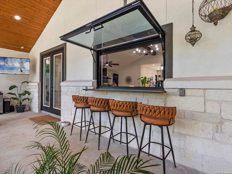 Exterior details and patio area of a home in , New Braunfels (Image 3). Exterior details and patio area of a home in , New Braunfels (Image 3).