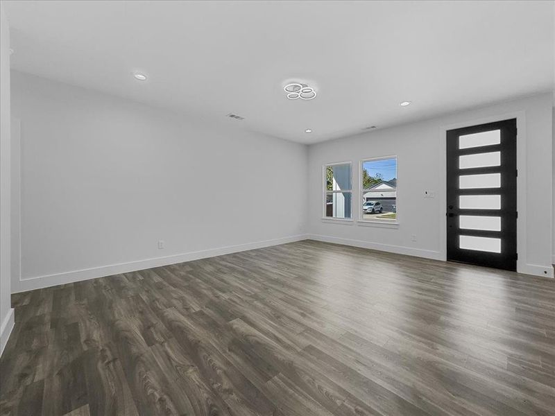 Spacious, unfurnished interior of a new home in , Dallas (Image 24). Spacious, unfurnished interior of a new home in , Dallas (Image 24).