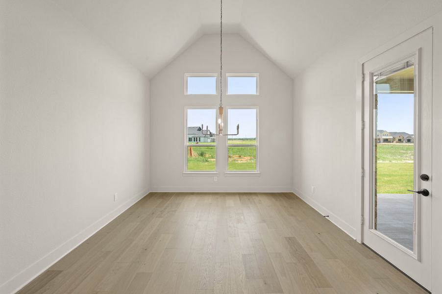 Spacious, unfurnished interior of a new home in Hartson Estates, Midlothian (Image 16). Spacious, unfurnished interior of a new home in Hartson Estates, Midlothian (Image 16).