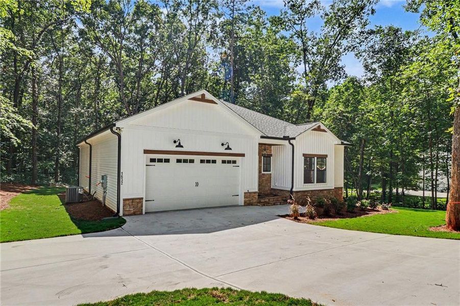 Front exterior of a new home in , Hiram, GA, highlighting curb appeal (Image 20). Front exterior of a new home in , Hiram, GA, highlighting curb appeal (Image 20).