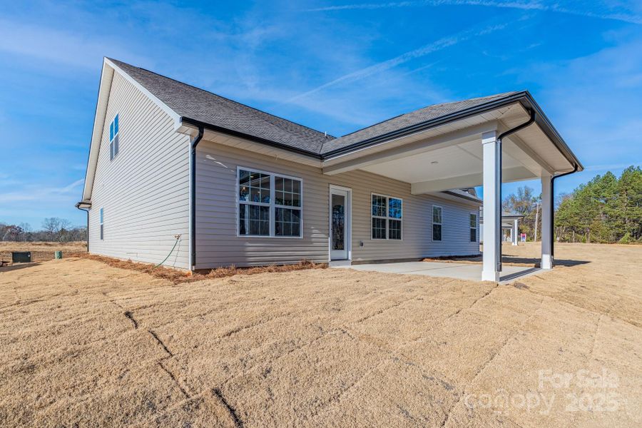 Exterior details and patio area of a home in Kerns Ridge, Salisbury (Image 4).