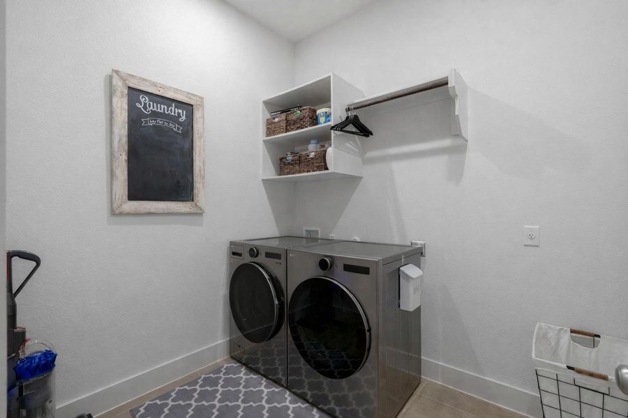 Furnished interior view inside a new home in The Colony, Bastrop (Image 32).