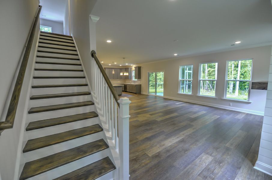 Representative furnished interior of a home built from the Ludington by Center Park Homes in Central Estates, Summerville (Image 12).
