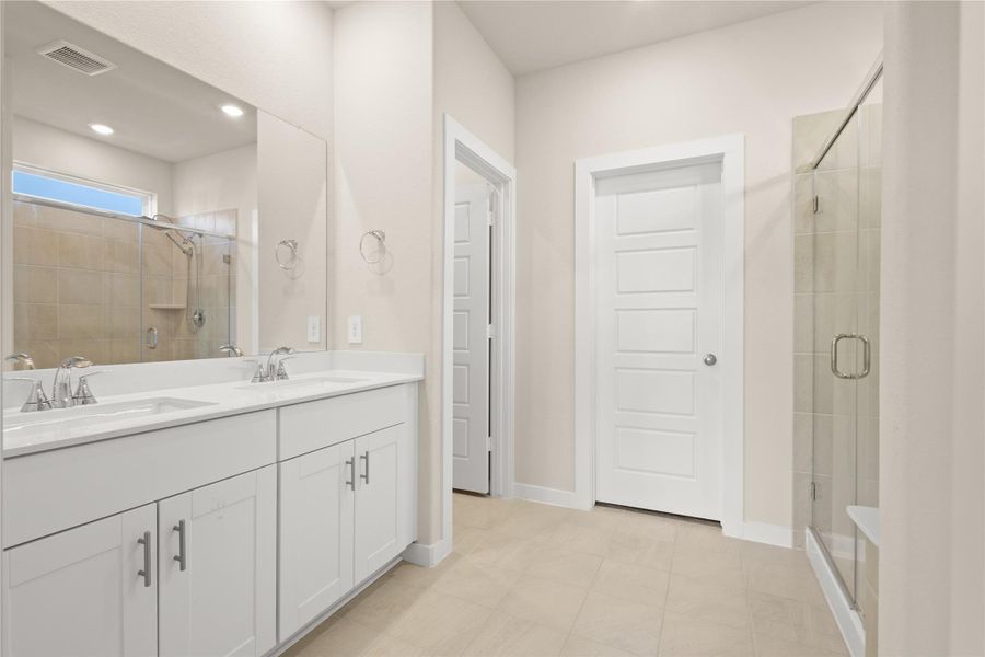 Furnished interior view inside a new home in Sundance Cove - Traditional Series, Crosby (Image 17).