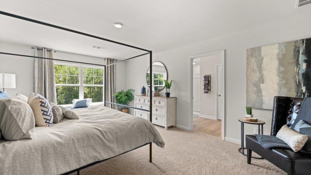 Furnished interior view inside a new home in South Wind, Union City (Image 31).