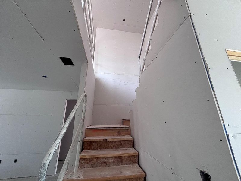 In-progress construction of a new home in The Colony, Bastrop, TX (Image 14).