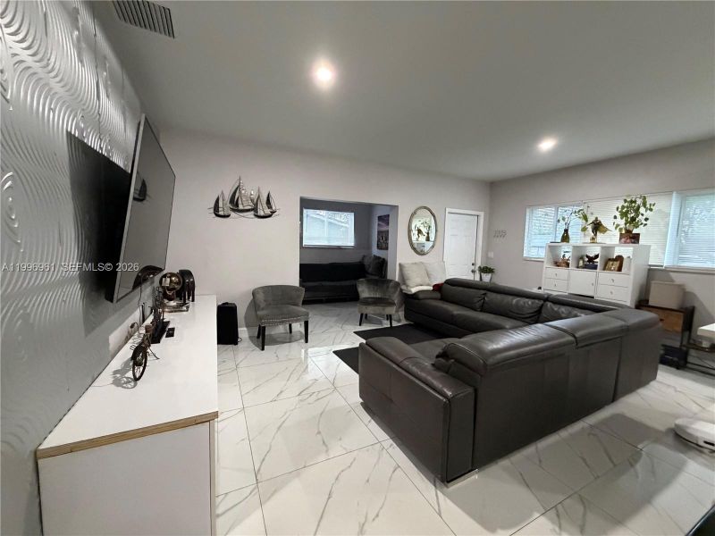Furnished interior view inside a new home in , Hollywood (Image 15).