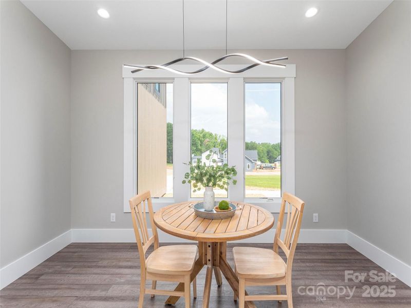 Furnished interior view inside a new home in , Asheville (Image 12). Furnished interior view inside a new home in , Asheville (Image 12).