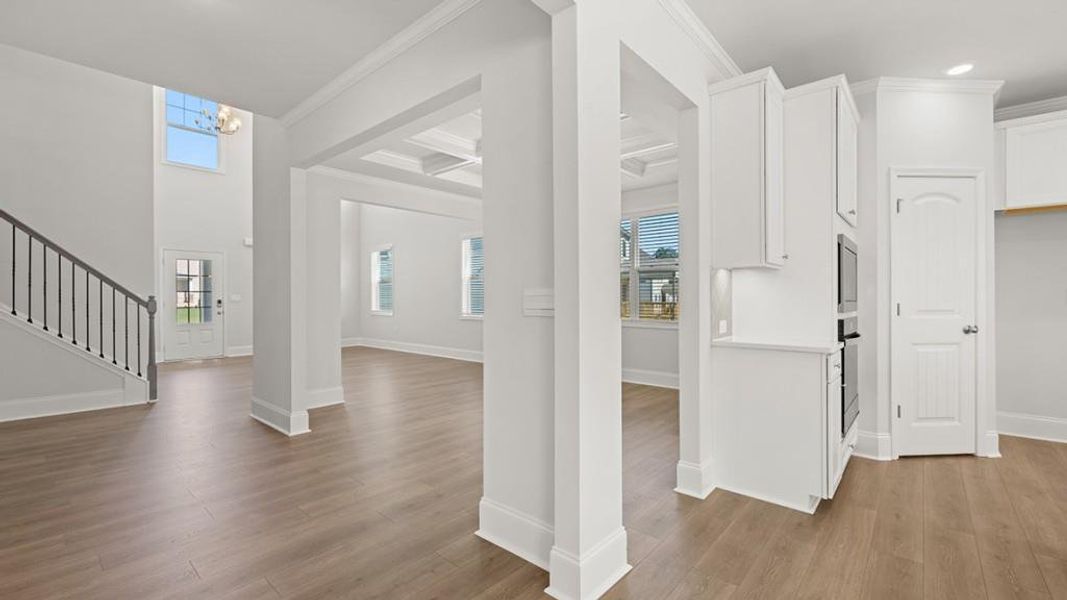 Spacious, unfurnished interior of a new home in Hamptons at Riverwood East, Dallas (Image 47). Spacious, unfurnished interior of a new home in Hamptons at Riverwood East, Dallas (Image 47).