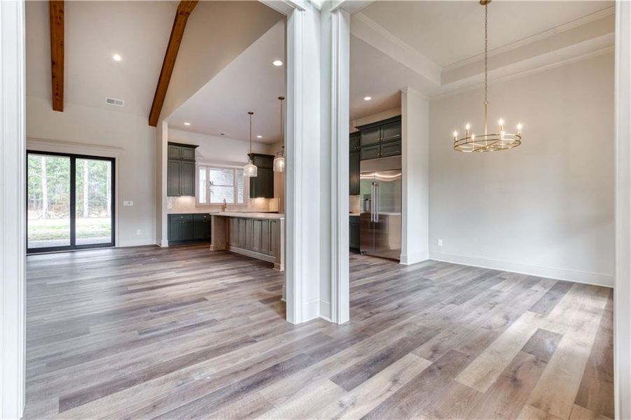 Spacious, unfurnished interior of a new home in , Covington (Image 18).