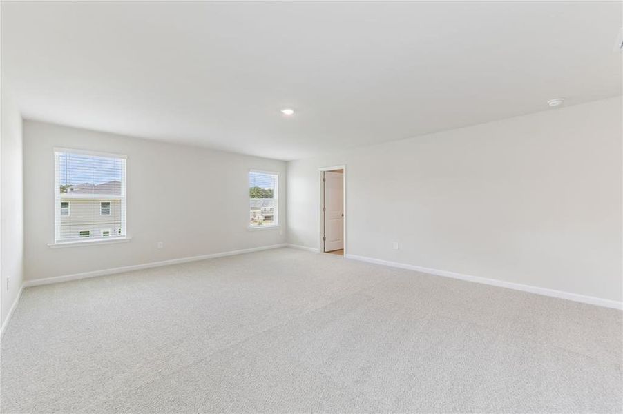 Spacious, unfurnished interior of a new home in Parkside at Grayson, Grayson (Image 52).