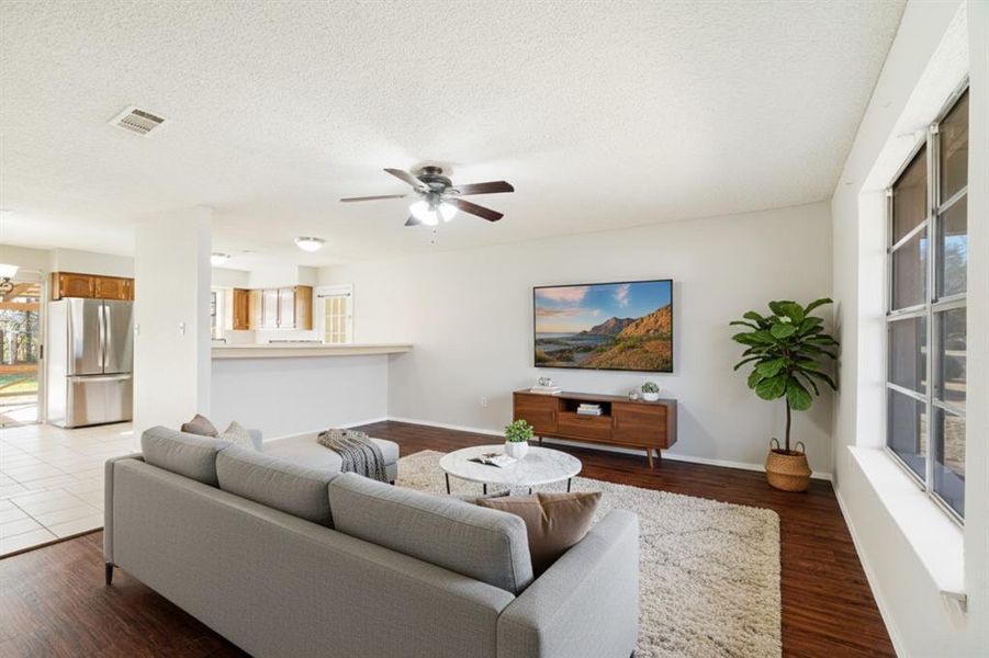 Furnished interior view inside a new home in , Reno (Image 7). Furnished interior view inside a new home in , Reno (Image 7).