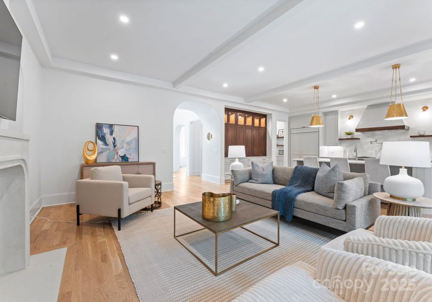 Furnished interior view inside a new home in , Charlotte (Image 35).