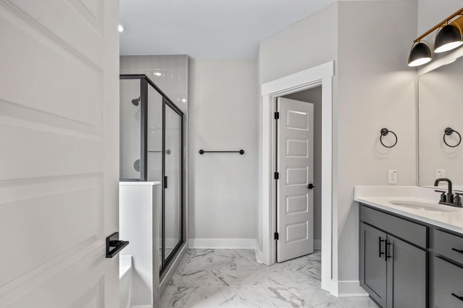 Furnished interior view inside a new home in Indigo Place, North Charleston (Image 28). Furnished interior view inside a new home in Indigo Place, North Charleston (Image 28).