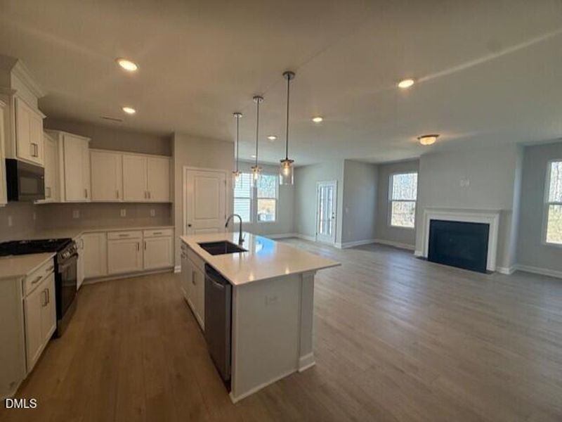 Furnished interior view inside a new home in Woodland Crossing, Zebulon (Image 6).