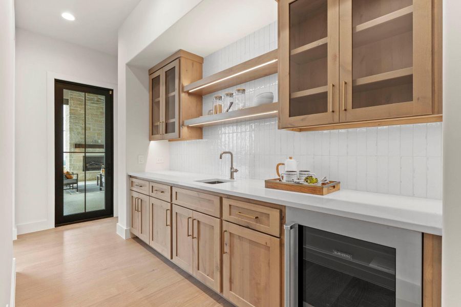 Furnished interior view inside a new home in , Dripping Springs (Image 17).