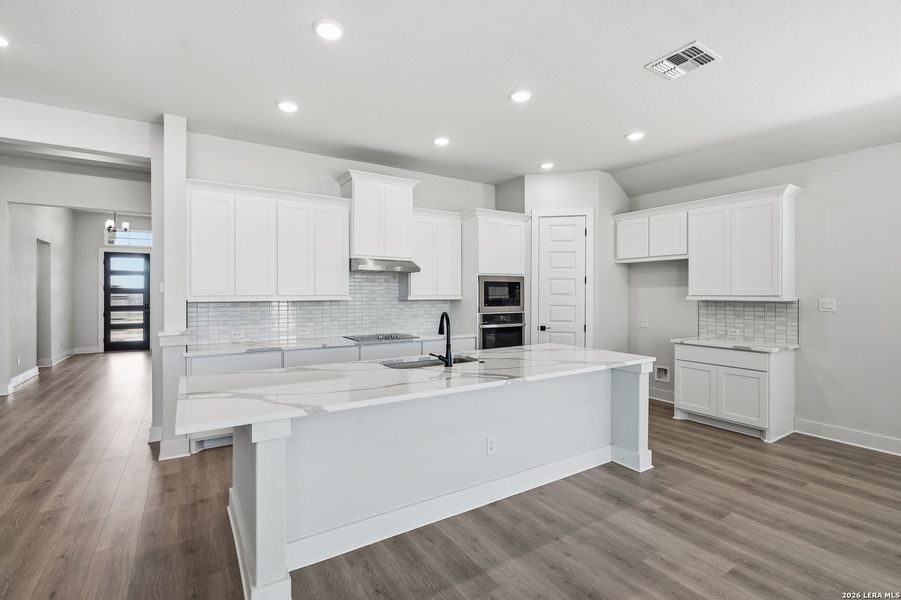 Furnished interior view inside a new home in Sienna Lakes, San Antonio (Image 10).
