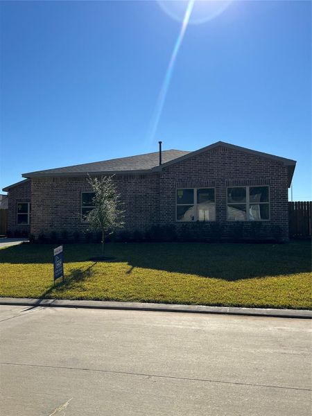 Exterior details and patio area of a home in , Spring (Image 12). Exterior details and patio area of a home in , Spring (Image 12).