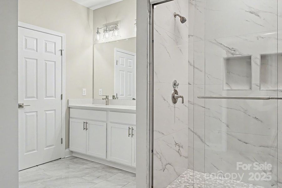 Furnished interior view inside a new home in , Matthews (Image 11).