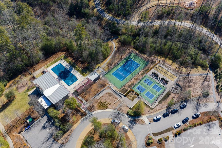 Community Wellness Center, tennis & pickleball courts and outdoor pool