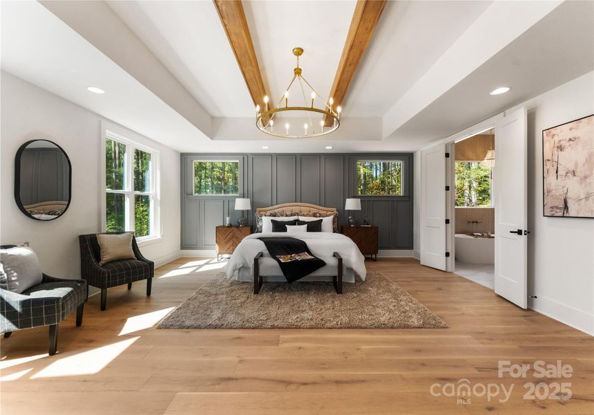 Furnished interior view inside a new home in , Denver (Image 12).