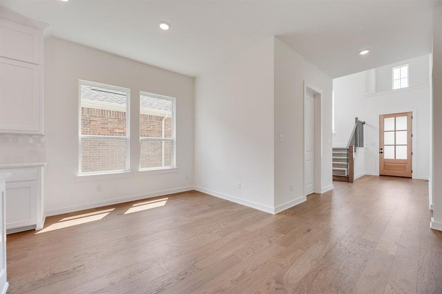 Spacious, unfurnished interior of a new home in Light Farms Brenham - 40' Lots, Celina (Image 20).