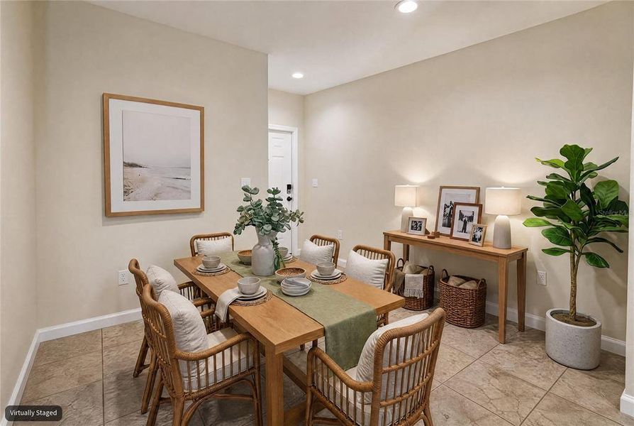 Furnished interior view inside a new home in , Bradenton (Image 34).