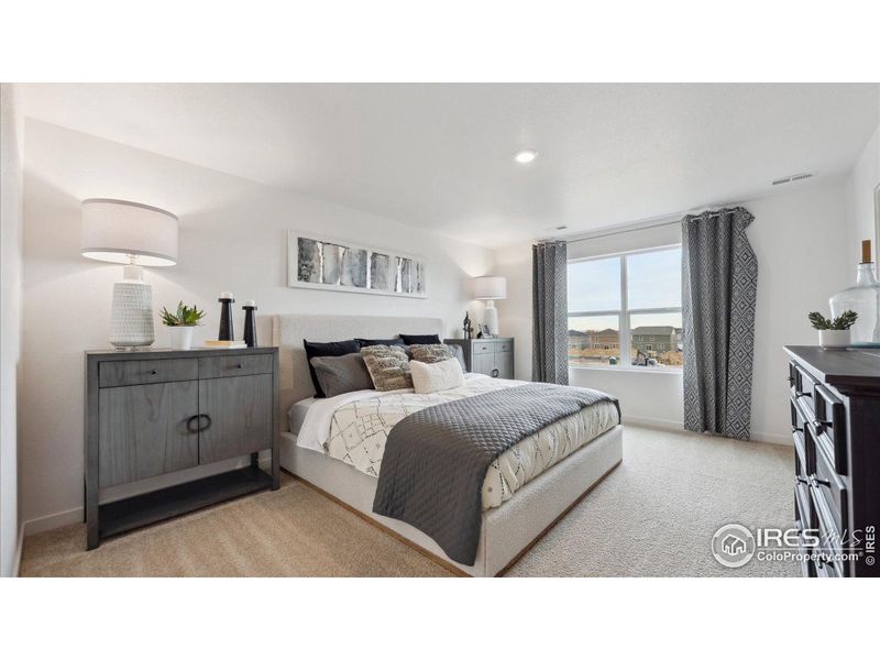 Furnished interior view inside a new home in Lakeside Canyon, Mead (Image 3).