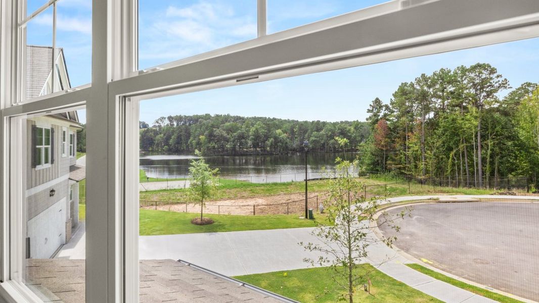 Representative exterior details of a home built from the Salem by D.R. Horton in Fairway 17 at Mirror Lake, Villa Rica (Image 3).
