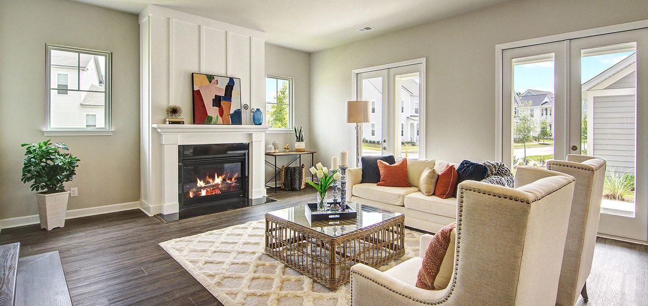 Representative furnished interior of a home built from the Shepard by Ashton Woods in Midtown at Nexton, Summerville (Image 9).