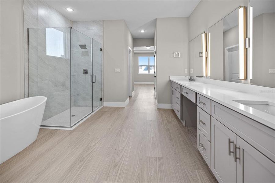 Furnished interior view inside a new home in , Ocala (Image 12).