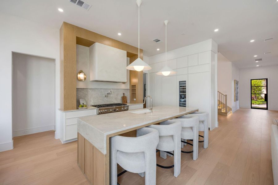 Furnished interior view inside a new home in , Houston (Image 38).
