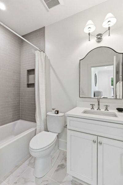 Furnished interior view inside a new home in , Mount Pleasant (Image 37).